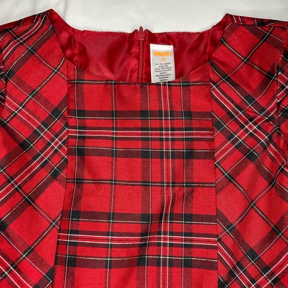 Gymboree Plaid Party Dress Size 10 - Picture 3 of 8